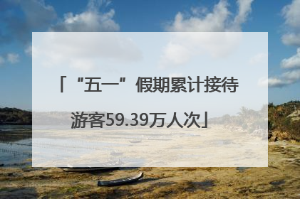 “五一”假期累计接待游客59.39万人次