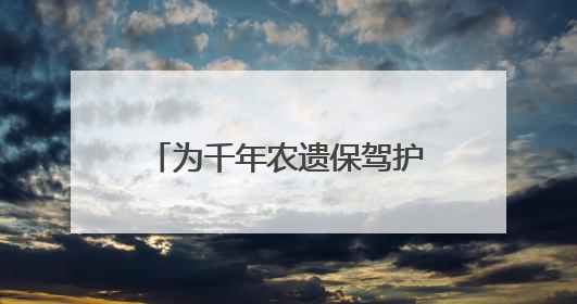 为千年农遗保驾护航！《丽水市青田稻鱼共生系统保护发展条例》正式施行