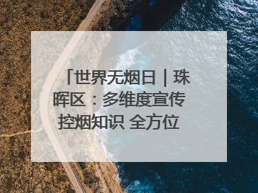 世界无烟日｜珠晖区：多维度宣传控烟知识 全方位共筑健康防线
