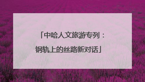 中哈人文旅游专列：钢轨上的丝路新对话