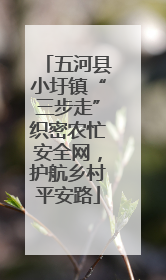 五河县小圩镇“三步走”织密农忙安全网，护航乡村平安路