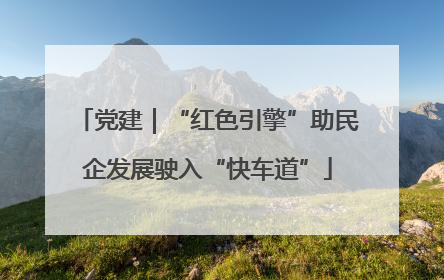 党建｜“红色引擎”助民企发展驶入“快车道”