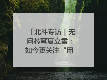 北斗专访｜无问芯穹夏立雪：如今更关注“用对芯片”而非“用贵芯片”