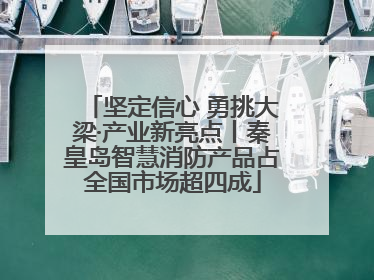 坚定信心 勇挑大梁·产业新亮点丨秦皇岛智慧消防产品占全国市场超四成