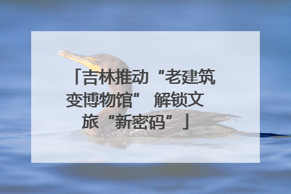 吉林推动“老建筑变博物馆” 解锁文旅“新密码”