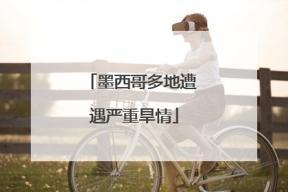 墨西哥多地遭遇严重旱情