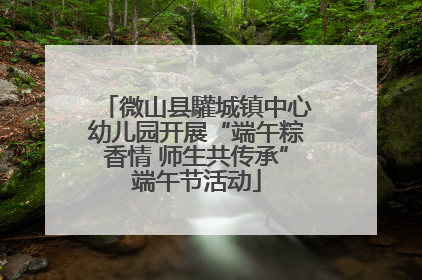 微山县驩城镇中心幼儿园开展“端午粽香情 师生共传承”端午节活动