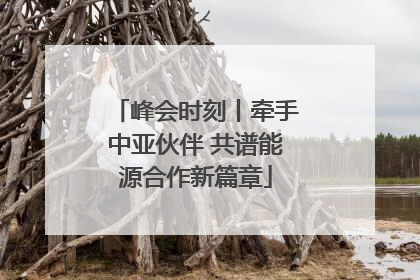 峰会时刻丨牵手中亚伙伴 共谱能源合作新篇章