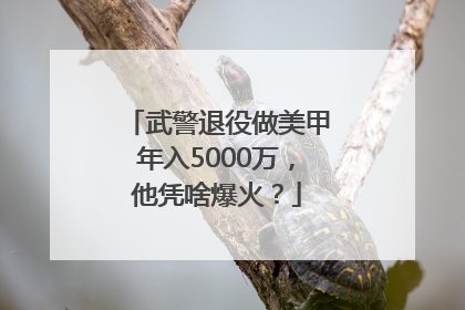 武警退役做美甲年入5000万，他凭啥爆火？