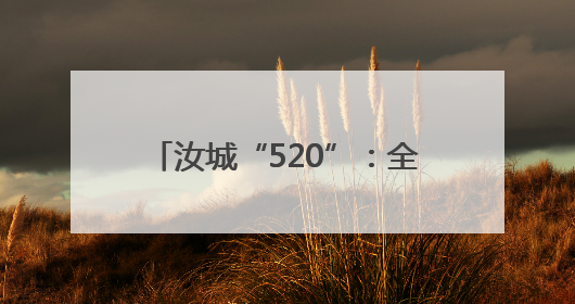 汝城“520”：全国通办首对新人领证