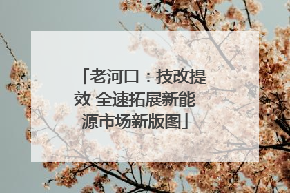 老河口：技改提效 全速拓展新能源市场新版图
