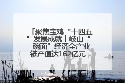 聚焦宝鸡“十四五”发展成就丨岐山“一碗面”经济全产业链产值达162亿元 入选全国典型县