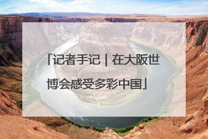 记者手记｜在大阪世博会感受多彩中国