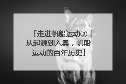 走进帆船运动②｜从起源到入奥，帆船运动的百年历史