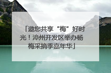 邀您共享“梅”好时光！漳州开发区举办杨梅采摘季嘉年华