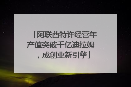 阿联酋特许经营年产值突破千亿迪拉姆，成创业新引擎