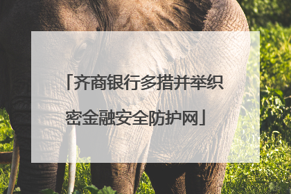 齐商银行多措并举织密金融安全防护网